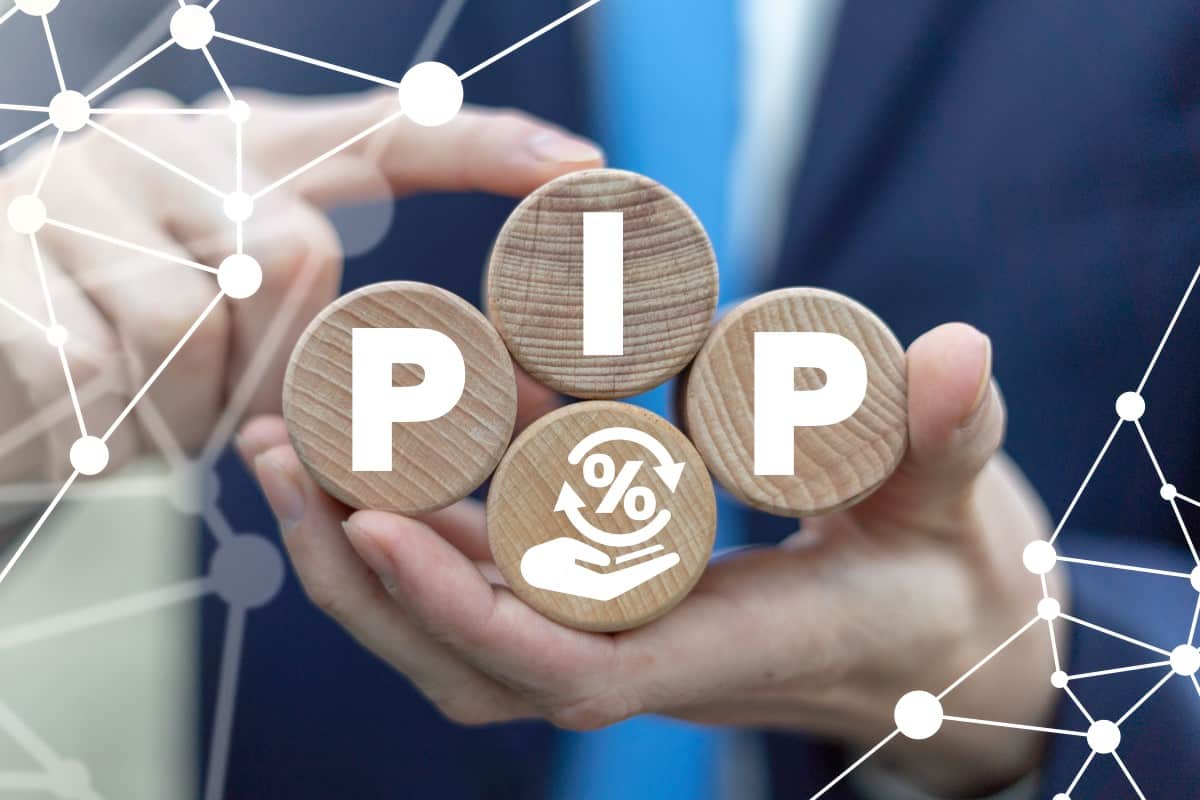 pip point de pourcentage de point finance concept commercial