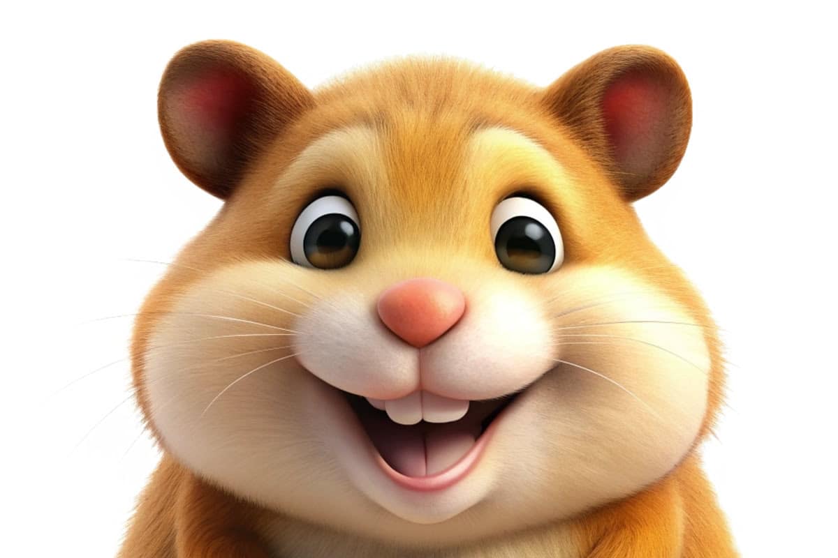 Hamster happy