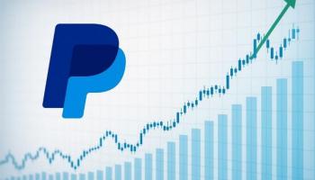 Digitale Finanzgrafik PayPal
