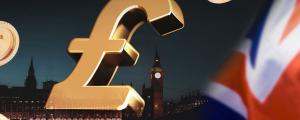 Reino Unido sai da recessão com grito de guerra da libra esterlina