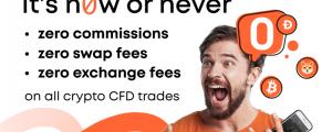 Looking to ditch fees when trading crypto CFDs? Look no further than Libertex!