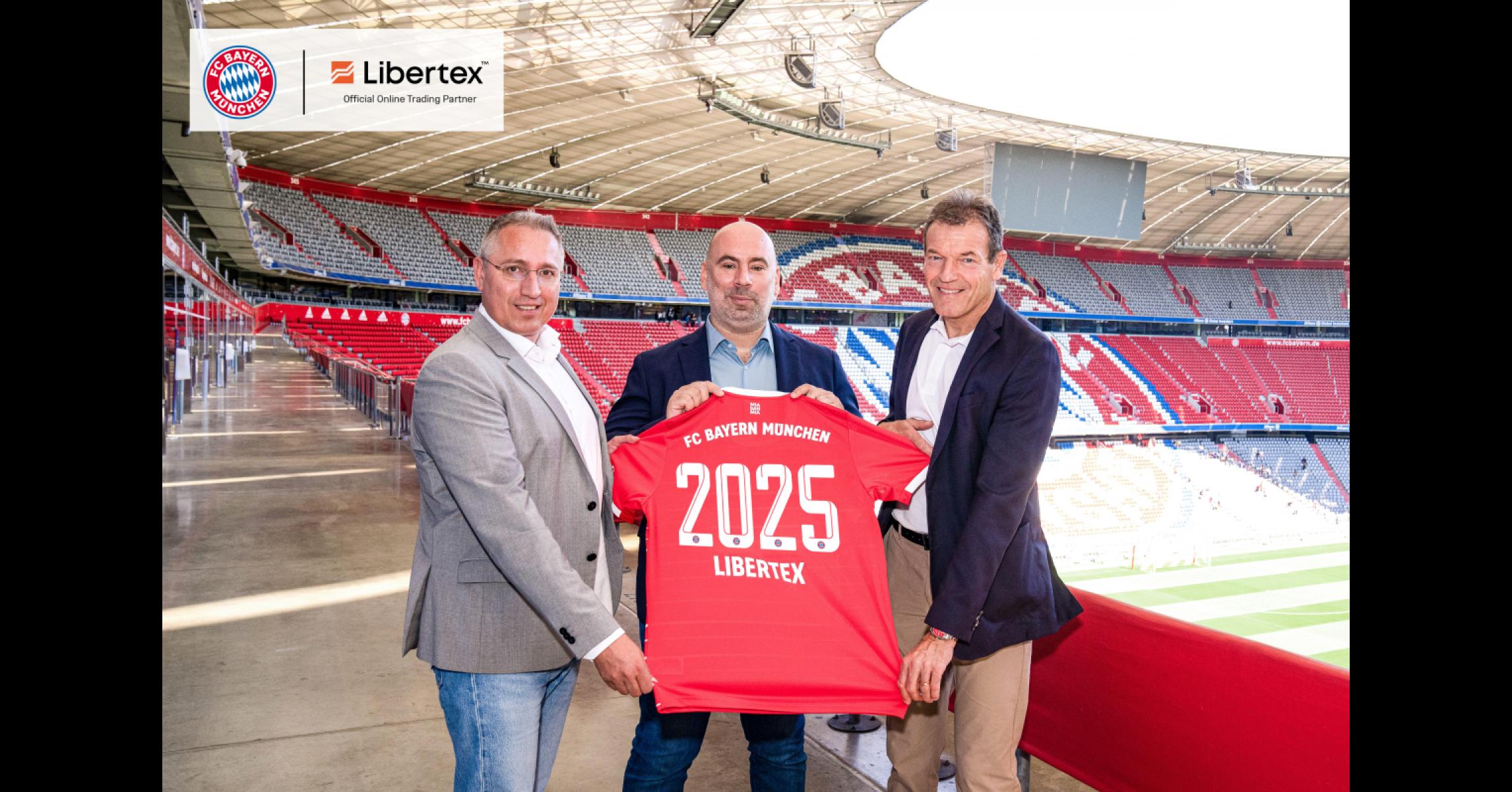 Libertex wird Offizieller Online Trading Partner des FC Bayern München Libertex